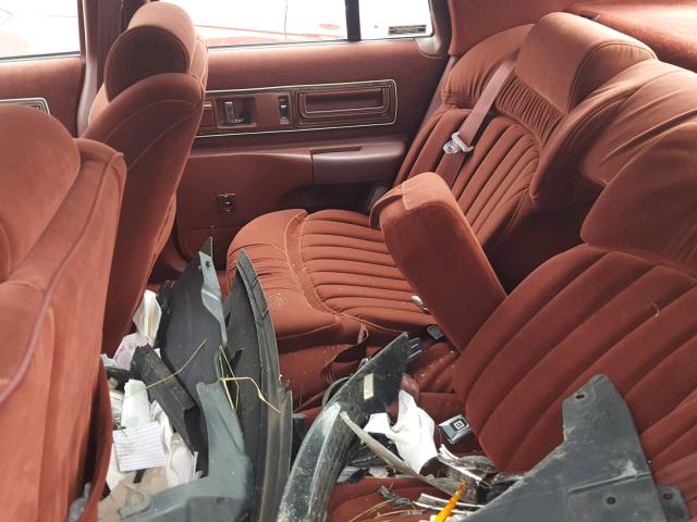 1G4BN537XNR472950 - 1992 BUICK ROADMASTER MAROON photo 6