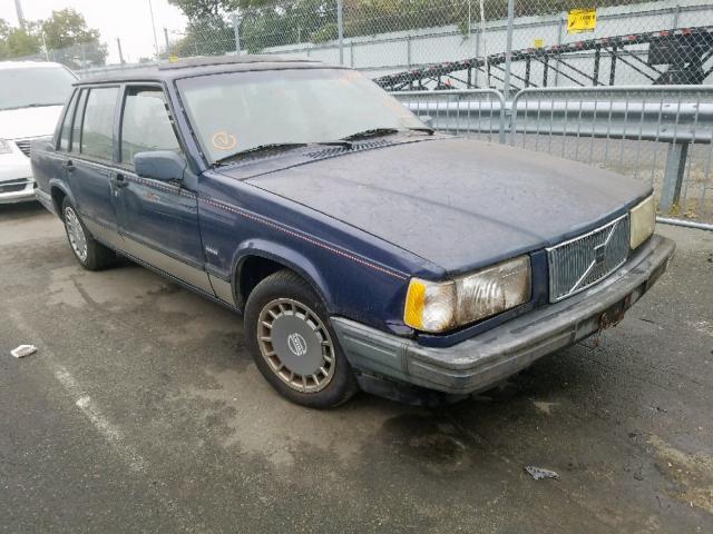 YV1FA8844M2513818 - 1991 VOLVO 740 BLUE photo 1