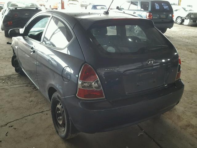 KMHCM3ACXBU200564 - 2011 HYUNDAI ACCENT GL GRAY photo 3