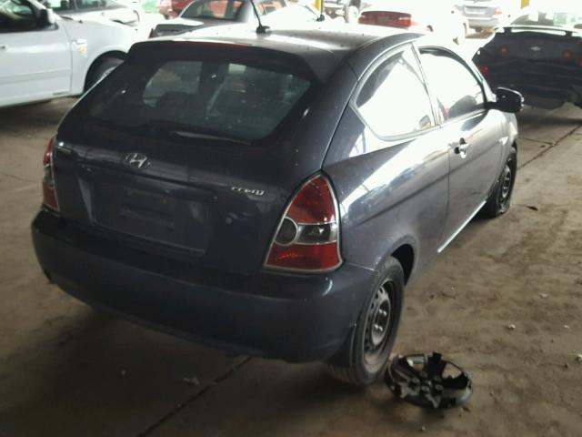 KMHCM3ACXBU200564 - 2011 HYUNDAI ACCENT GL GRAY photo 4