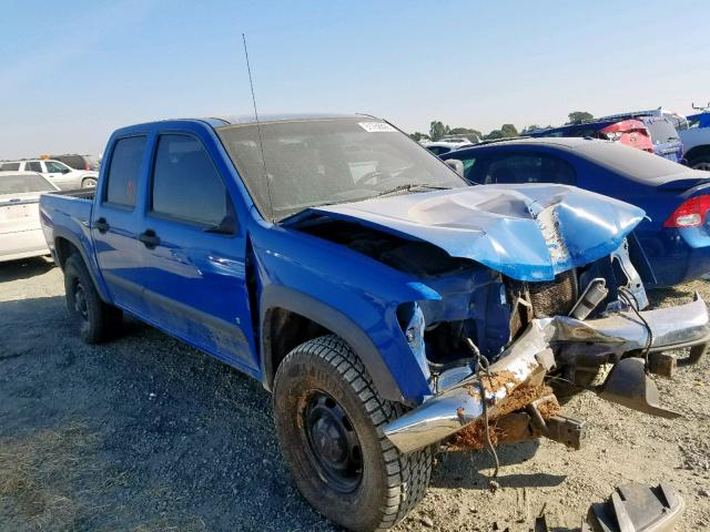 1GCDT33E788216524 - 2008 CHEVROLET COLORADO L BLUE photo 1