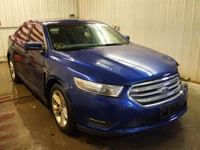 1FAHP2E82EG109055 - 2014 FORD TAURUS SEL BLUE photo 1