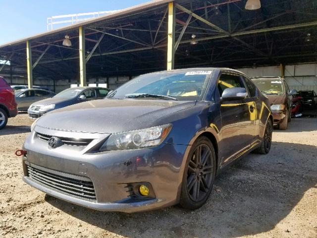 JTKJF5C73C3032557 - 2012 TOYOTA SCION TC ნაცრისფერი ფოტო 2