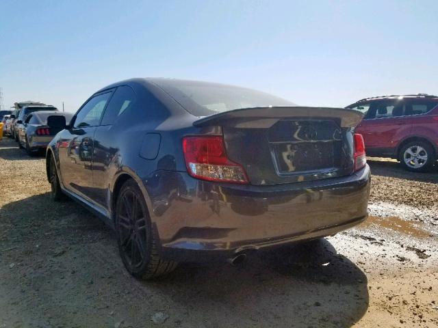 JTKJF5C73C3032557 - 2012 TOYOTA SCION TC ნაცრისფერი ფოტო 3