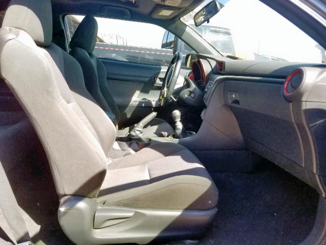JTKJF5C73C3032557 - 2012 TOYOTA SCION TC ნაცრისფერი ფოტო 5
