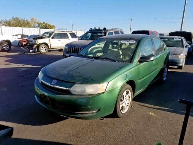 1G8AJ52FX4Z150094 - 2004 SATURN ION LEVEL GREEN photo 2