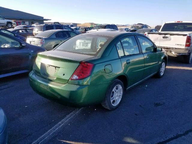 1G8AJ52FX4Z150094 - 2004 SATURN ION LEVEL GREEN photo 4