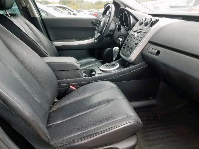 JM3ER29L980207266 - 2008 MAZDA CX-7 SILVER photo 5