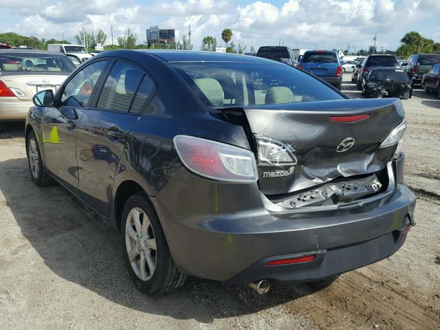 JM1BL1SF2A1247488 - 2010 MAZDA 3 I GRAY photo 3