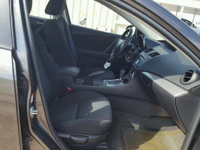 JM1BL1SF2A1247488 - 2010 MAZDA 3 I GRAY photo 5