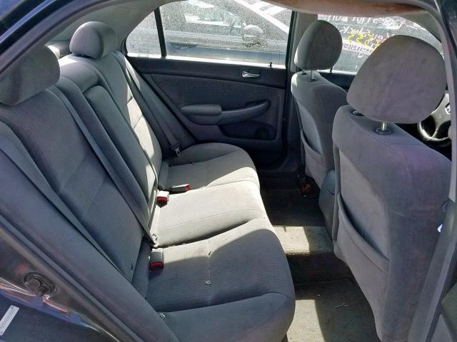 1HGCM56435A171918 - 2005 HONDA ACCORD LX GRAY photo 6