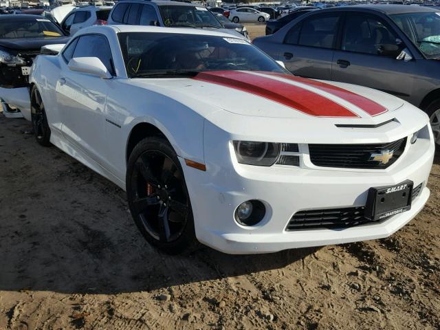 2G1FT1EW7B9197027 - 2011 CHEVROLET CAMARO 2SS WHITE photo 1