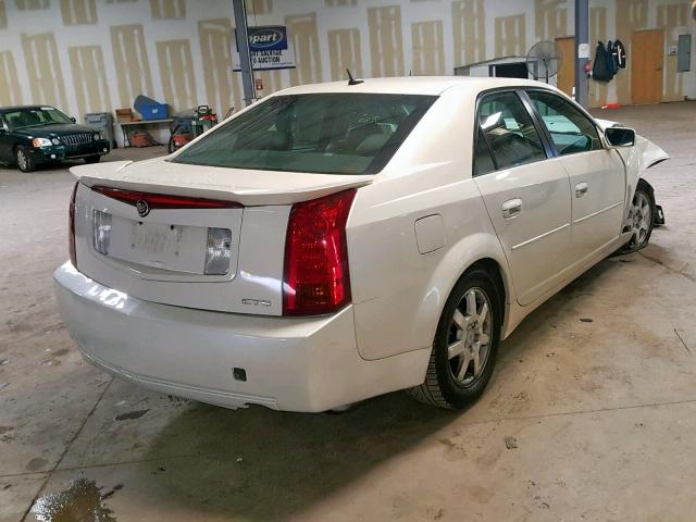 1G6DP577970181061 - 2007 CADILLAC CTS HI FEA WHITE photo 4