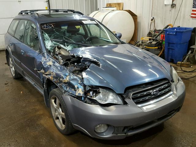 4S4BP62C456378868 - 2005 SUBARU LEGACY OUT BLUE photo 1