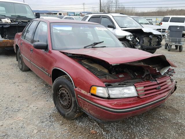 2G1WL54T3N1109091 - 1992 CHEVROLET LUMINA MAROON photo 1