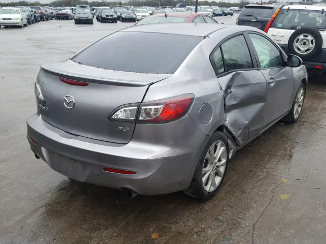 JM1BL1U66B1388188 - 2011 MAZDA 3 S GRAY photo 4