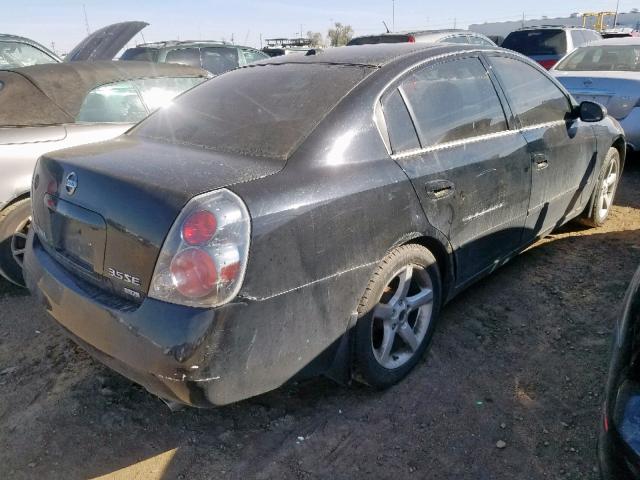 1N4BL11E66N394556 - 2006 NISSAN ALTIMA SE BLACK photo 4