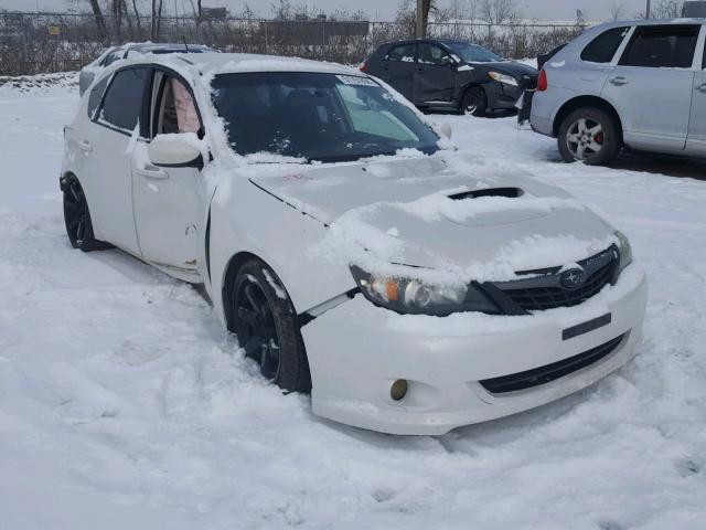 JF1GH75678G818198 - 2008 SUBARU IMPREZA WR WHITE photo 1