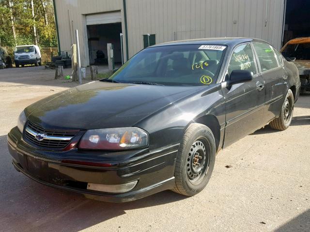 2G1WP551949150679 - 2004 CHEVROLET IMPALA SS BLACK photo 2