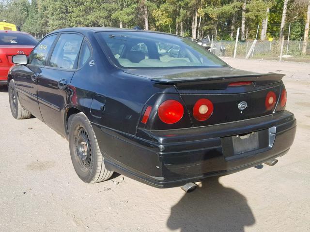 2G1WP551949150679 - 2004 CHEVROLET IMPALA SS BLACK photo 3