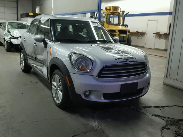 WMWZB3C59EWR40003 - 2014 MINI COOPER COU SILVER photo 1