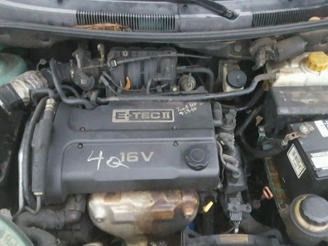 KL1TD52695B340718 - 2005 CHEVROLET AVEO BASE Yaşıl foto 7