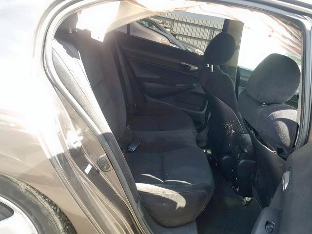 19XFA1F69AE044368 - 2010 HONDA CIVIC LX-S فحمي صورة 6