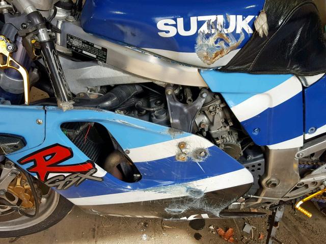 JS1GR7BA5R2101596 - 1994 SUZUKI GSX-R750 W BLUE photo 7