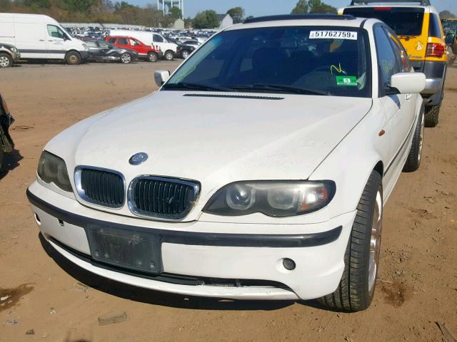 WBAEU33474PR11561 - 2004 BMW 325 XI WHITE photo 2