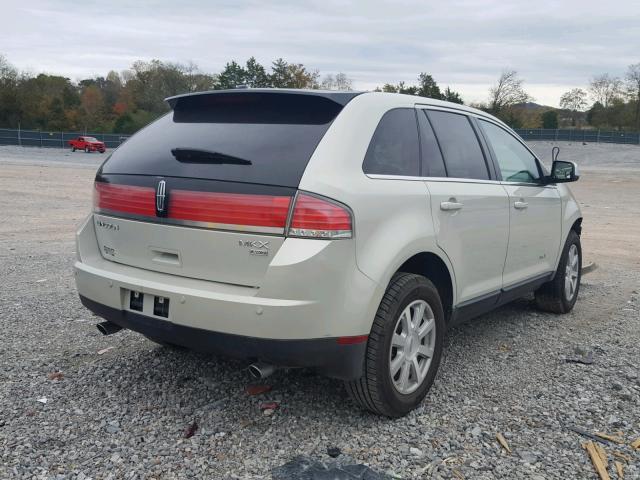 2LMDU88C67BJ12118 - 2007 LINCOLN MKX BEIGE photo 4