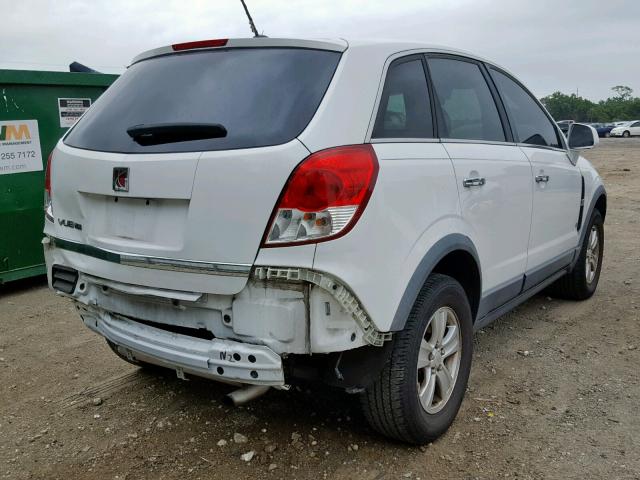 3GSCL33PX8S608860 - 2008 SATURN VUE XE WHITE photo 4