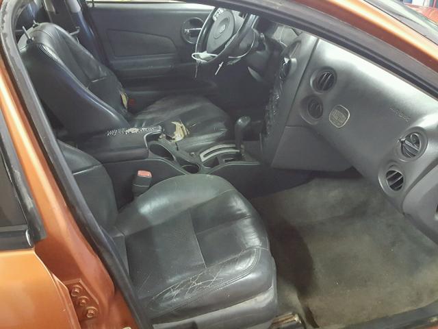 2G2WS522041139334 - 2004 PONTIAC GRAND PRIX ORANGE photo 5
