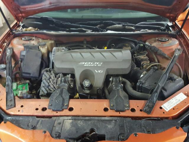 2G2WS522041139334 - 2004 PONTIAC GRAND PRIX ORANGE photo 7