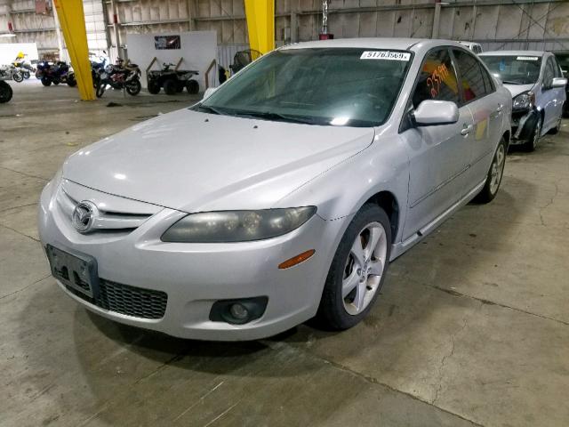 1YVHP84D965M18010 - 2006 MAZDA 6 S GRAY photo 2