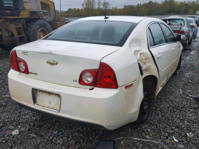 1G1ZG57B28F169493 - 2008 CHEVROLET MALIBU LS 白色 照片 4