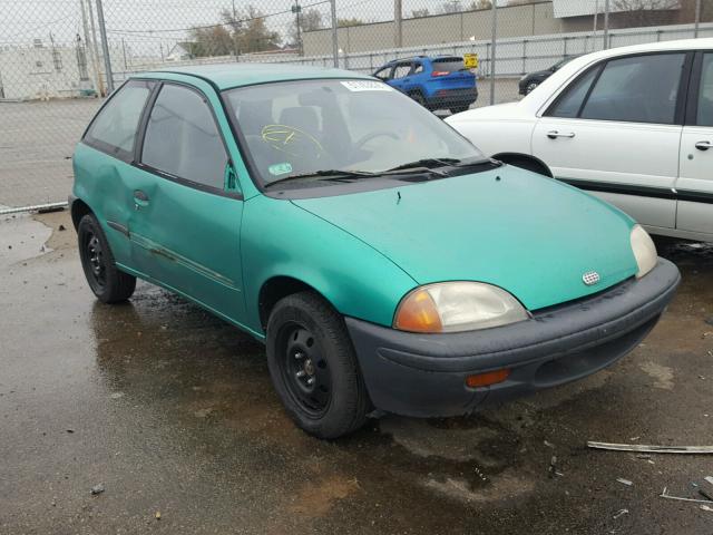 2C1MR2293S6756668 - 1995 GEO METRO BASE GREEN photo 1