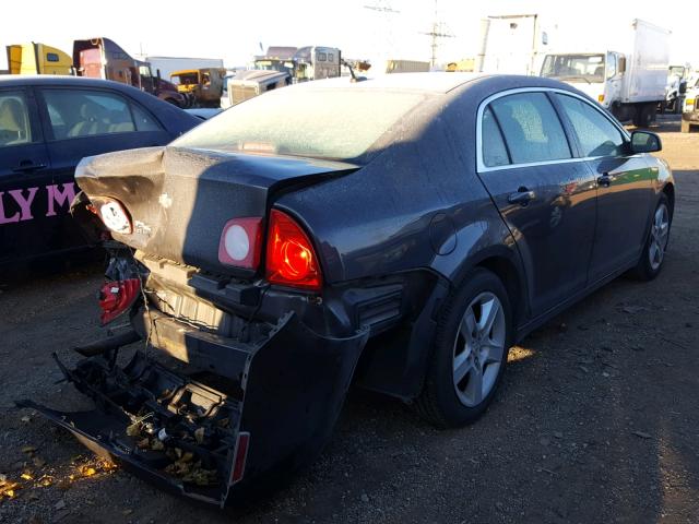 1G1ZB5EB3AF222693 - 2010 CHEVROLET MALIBU LS 灰色 照片 4