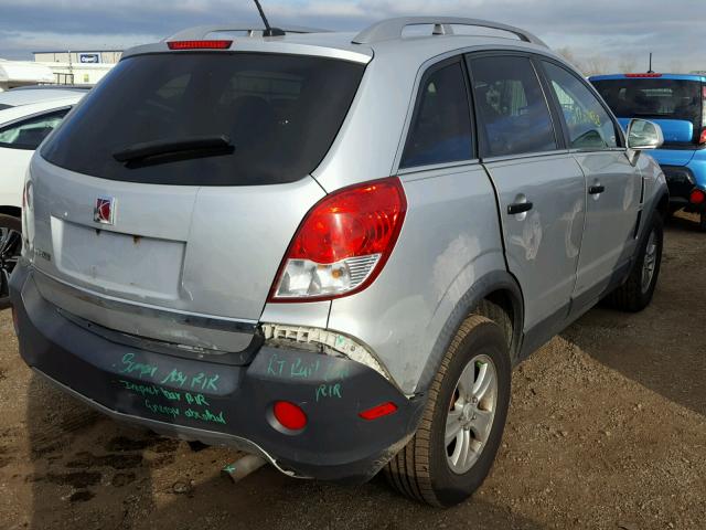 3GSCL33P39S540211 - 2009 SATURN VUE XE SILVER photo 4