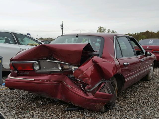 1G4HR52K5VH451546 - 1997 BUICK LESABRE LI MAROON photo 4