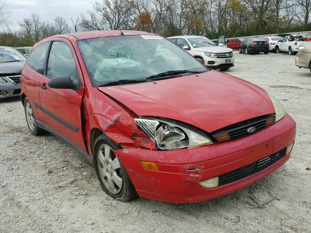 3FAFP31361R245358 - 2001 FORD FOCUS ZX3 RED photo 1