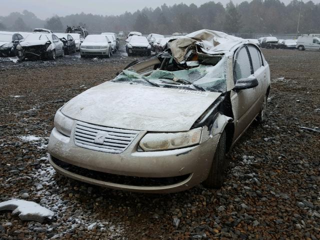 1G8AJ55FX7Z153755 - 2007 SATURN ION LEVEL GOLD photo 2