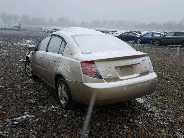 1G8AJ55FX7Z153755 - 2007 SATURN ION LEVEL GOLD photo 3