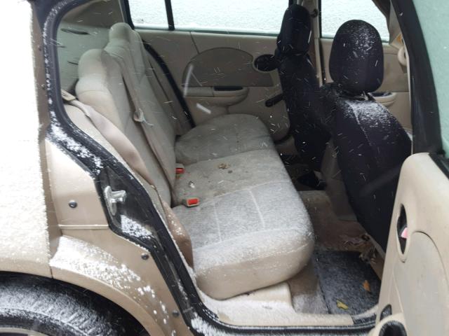 1G8AJ55FX7Z153755 - 2007 SATURN ION LEVEL GOLD photo 6