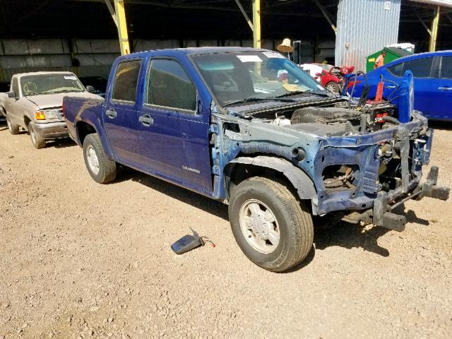 1GCCS138358128417 - 2005 CHEVROLET COLORADO BLUE photo 1