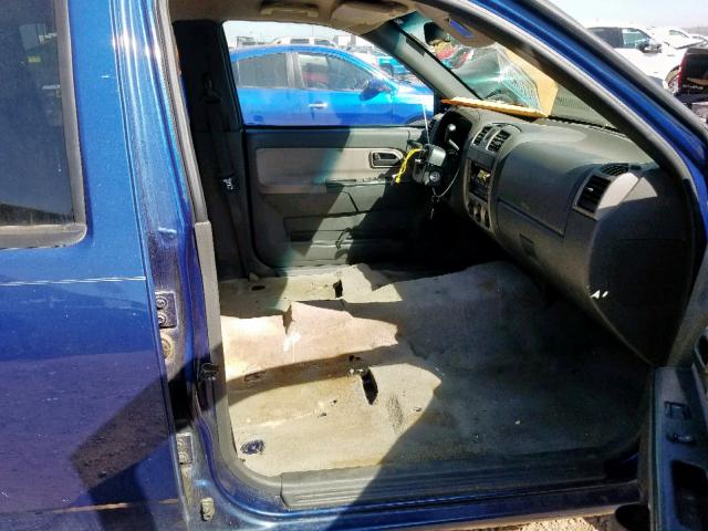 1GCCS138358128417 - 2005 CHEVROLET COLORADO BLUE photo 5