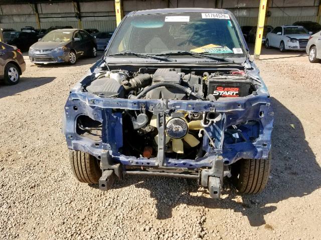 1GCCS138358128417 - 2005 CHEVROLET COLORADO BLUE photo 9