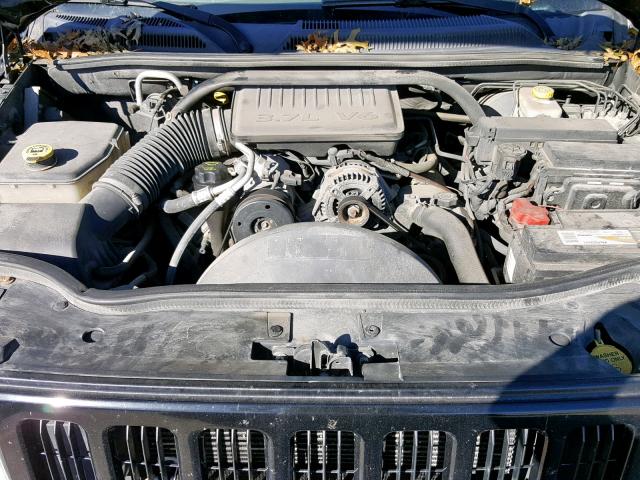 1J8HG48K86C233913 - 2006 JEEP COMMANDER შავი ფოტო 7