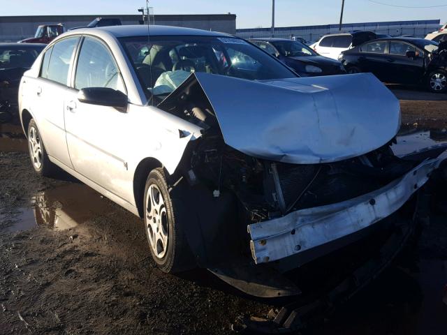 1G8AJ52FX4Z213243 - 2004 SATURN ION LEVEL SILVER photo 1