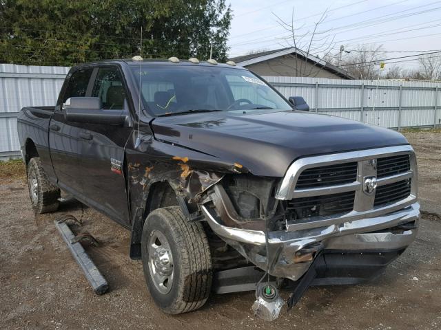 3D7UT2CL6AG183241 - 2010 DODGE RAM 2500 BLACK photo 1