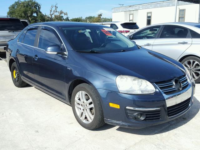 3VWCT81K16M852802 - 2006 VOLKSWAGEN JETTA TDI BLUE photo 1